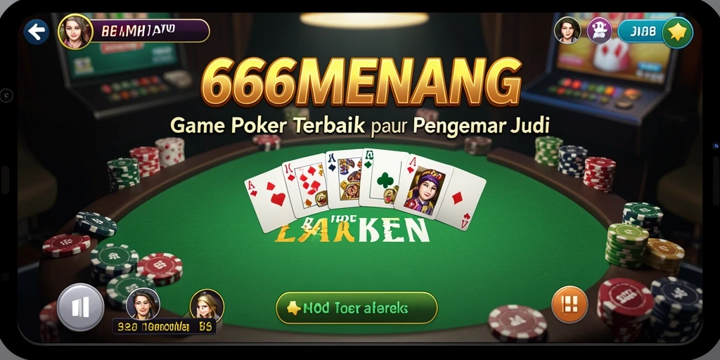 Gameplay menarik Poker di 666MENANG dengan grafis yang memukau.