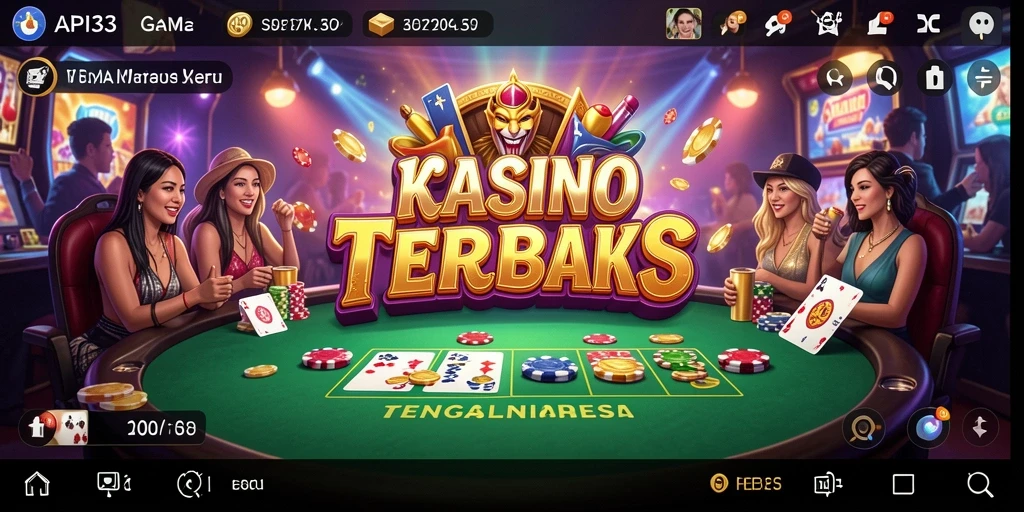 Tampilan gameplay seru dari API33 di layar ponsel.