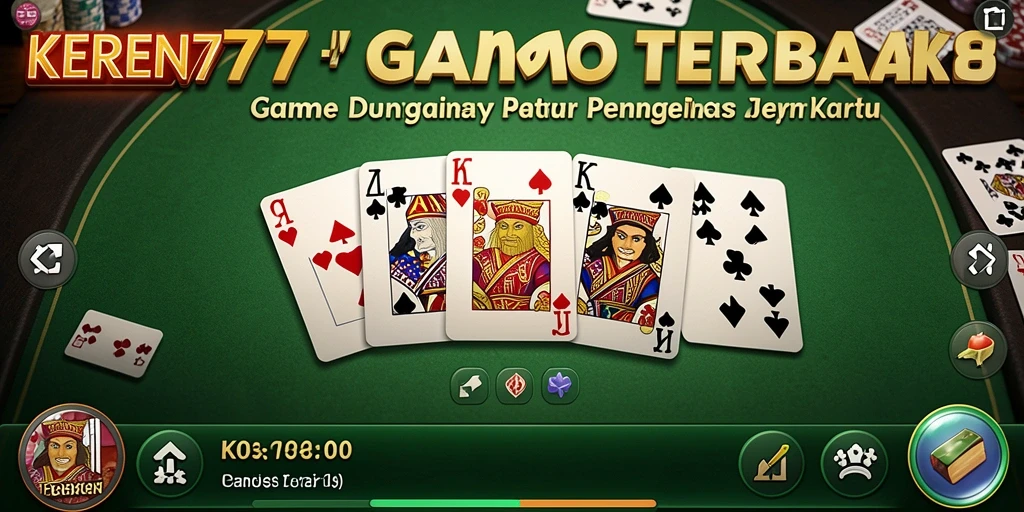 Tampilan gameplay KEREN77 yang menarik dan seru.