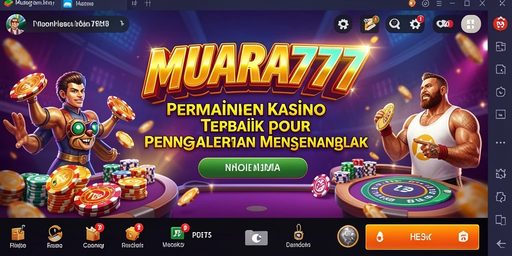 Screenshot gameplay MUARA777 menampilkan pengalaman Kasino yang mendebarkan.