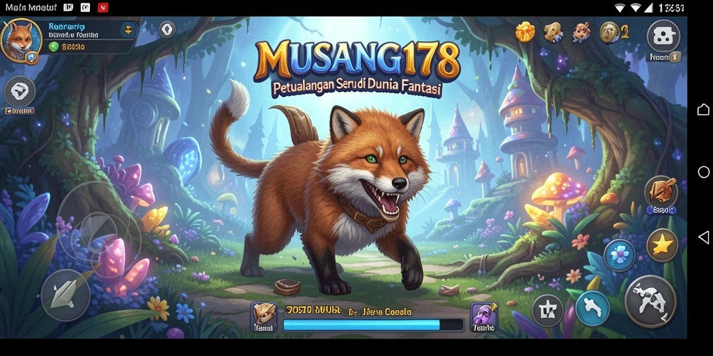 Tampilan gameplay <strong>MUSANG178</strong> yang menampilkan petualangan seru di dunia fantasi.