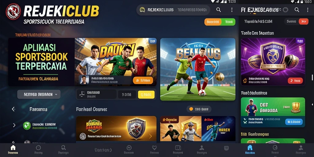 Tampilan gameplay REJEKICLUB yang menarik dan interaktif.