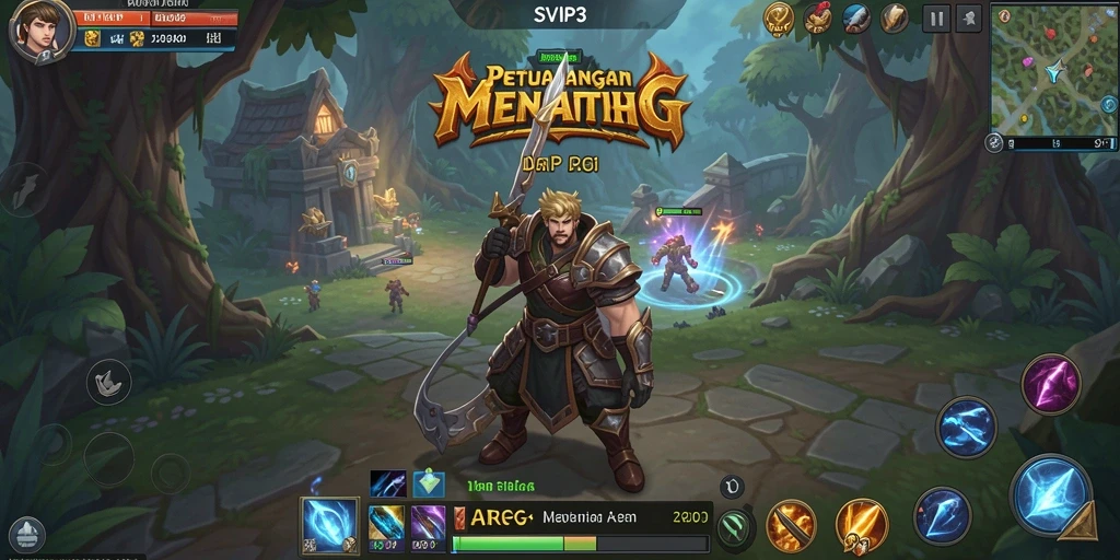 Tampilan gameplay SVIP3 yang menggugah semangat petualangan.