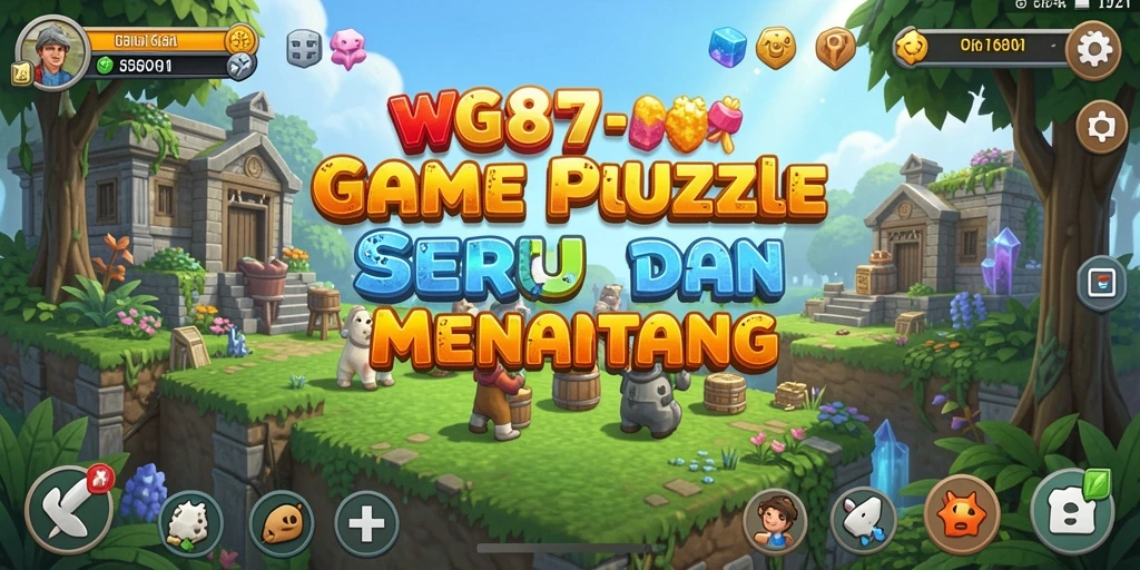 Tampilan gameplay WG87 yang menantang dan penuh warna.